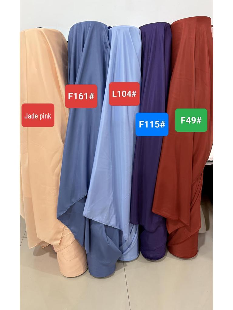Polyester Pongee Solid Color Lining for Suits and Cashmere Coats