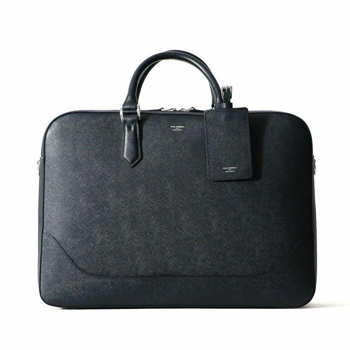 PELLE MORBIDA Briefcase CA014A Navy