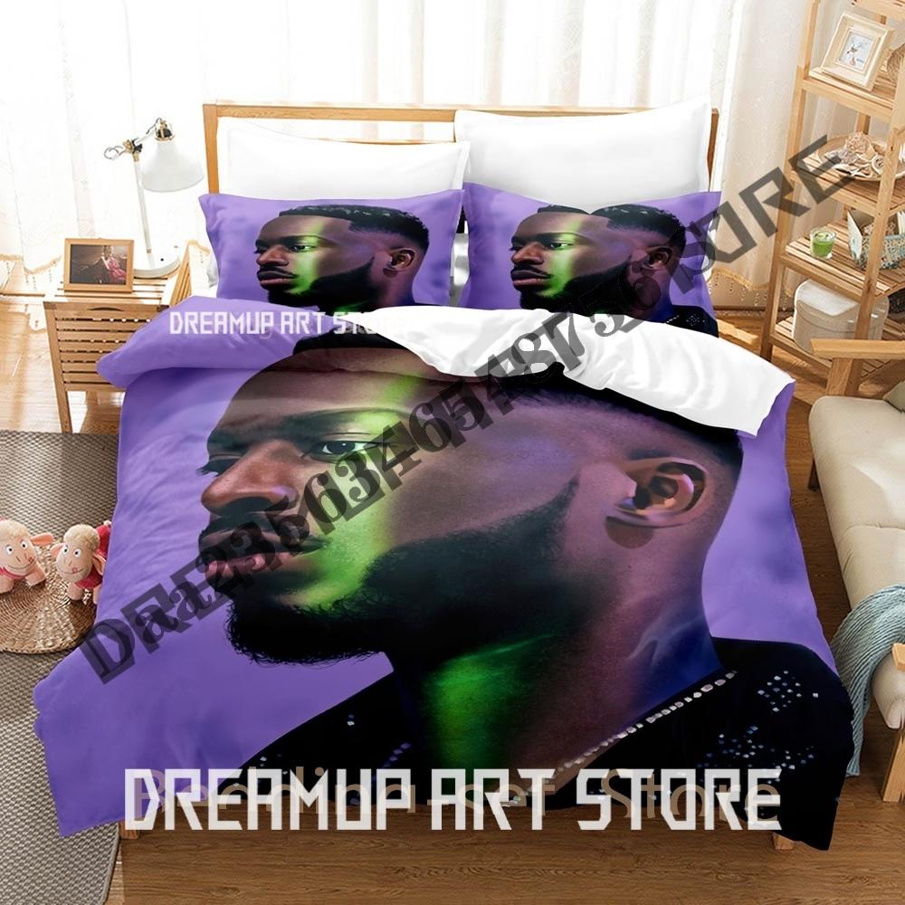 3D Print Hip Hop Dadju Bedding Set Single Twin Full Queen King Size Bed Set Adult Bedroom Duvetcover Sets Anime Bed Sheet Set