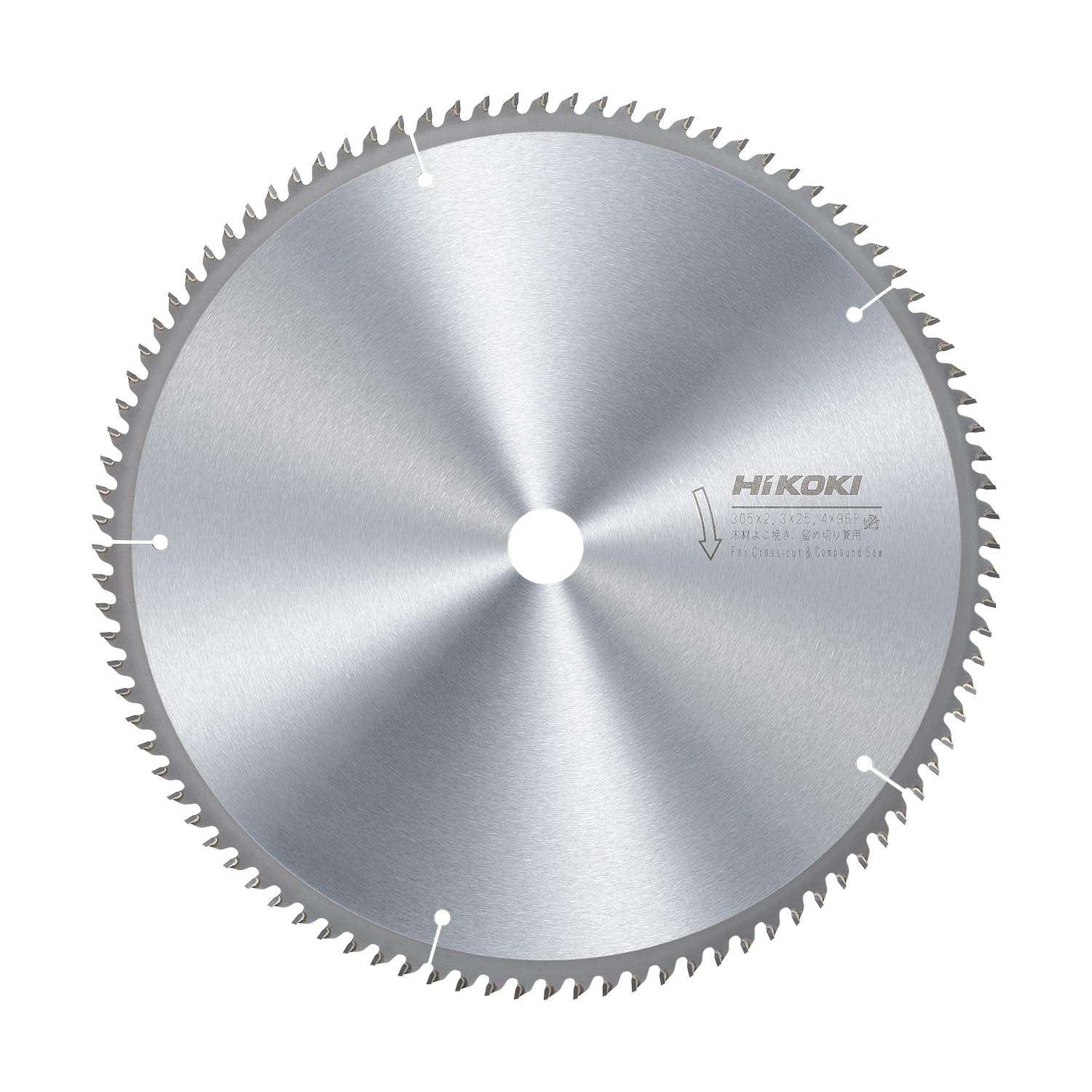 

HiKOKI Пила с твердосплавным диском и горизонтальным, и вертикальным резом 305 мм x 96 (для резки), 25.4мм, Лезвия, 0031-0875