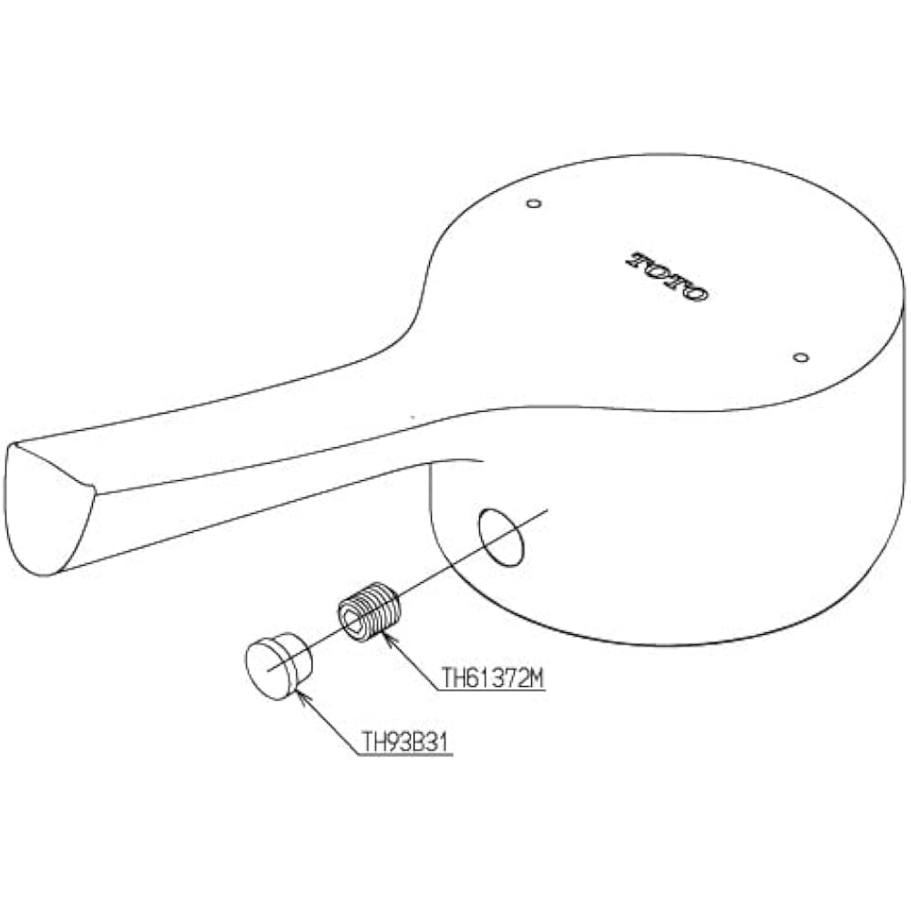 TOTO lever handle part [TH5D0421]