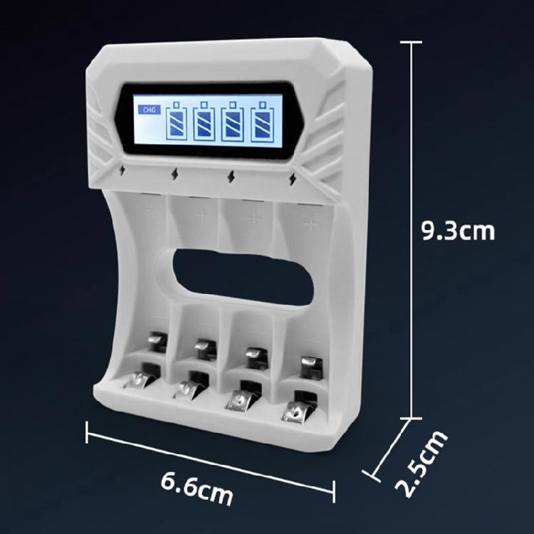 Type C 4 AA and 3A Rechargeable Batteries Charger DC12V 800mA High Capacity 1.2V NiMH with Low Selfs Discharge