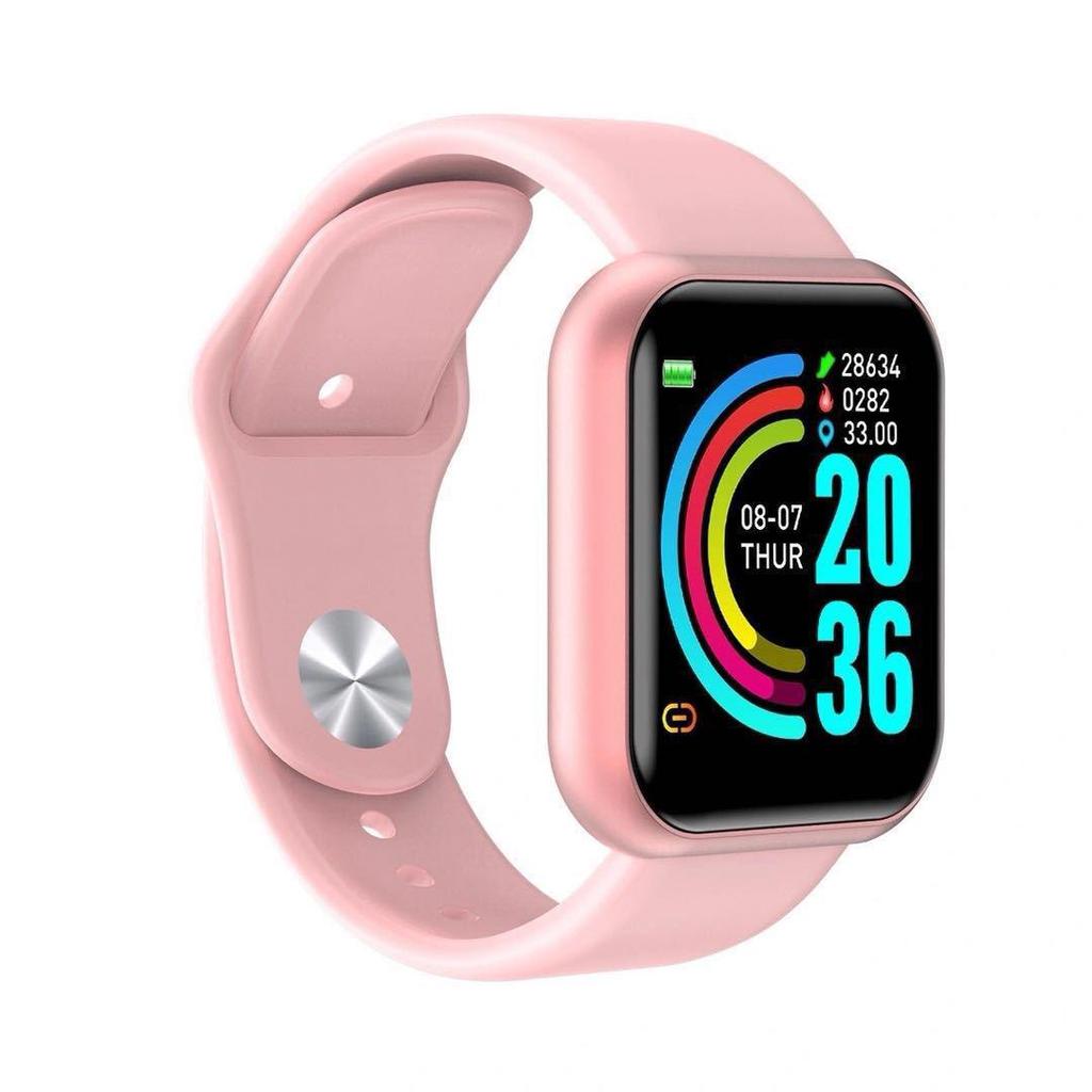 Y68 Wasserdichtes Smart-Armband mit Pulsmesser & Bluetooth