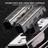 Electric Hair Clipper Double Floating Cutter Head Efficient Trimming Hair Grooming Foil Trimmer for Men