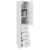 Cabinet Set 2 Pcs 33 X 34.5 X 90 Cm Particleboard