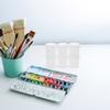6Pcs 30Ml Heavy-Duty Leak-Proof Plastic Paint Containers for Art Studio Industrial Use Multipurpose Coatings Pigment Storage