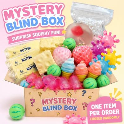 100+ Style Novelty Mystery Present Mystery DrPepperrNeDoh Nice Cube Butter Stick Squishy Squeeze Plaything for Adults Presents