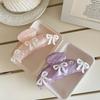Barrette Bowknot Hair Clip Ballet Zircon Hairpin Personalized Acetic Acid Shark Clip  Streetwear