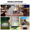 VEVOR Firepit Spark Screen Lid, 914.4mm Diameter, Outdoor Firepit Ring Cover Round Accessories, Fire Pit Metal Cover