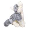 [VIAHART] Wolf Walcott Plush Toy M Size (Approx. 28cm) A Gray Wolf Quietly Cuddling Washable Stuffed Toy Cute [Parallel Import]