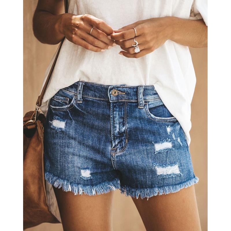 Buy Summer Women Casual Slim Denim 