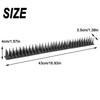 8/12pcs Long Lasting Bird Scarer Repeller Anti Climb Pigeon Deterrent Spikes  Animal Deterrent