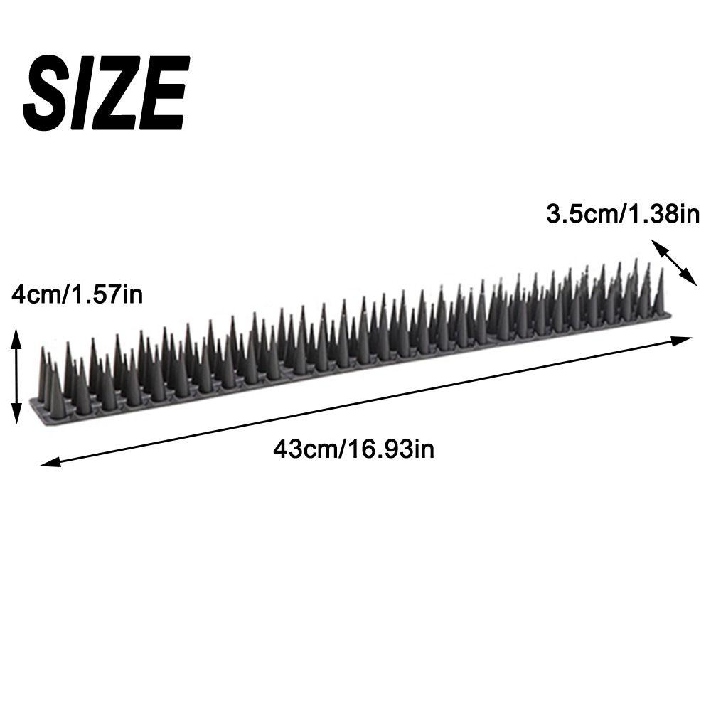 8/12pcs Long Lasting Bird Scarer Repeller Anti Climb Pigeon Deterrent Spikes  Animal Deterrent