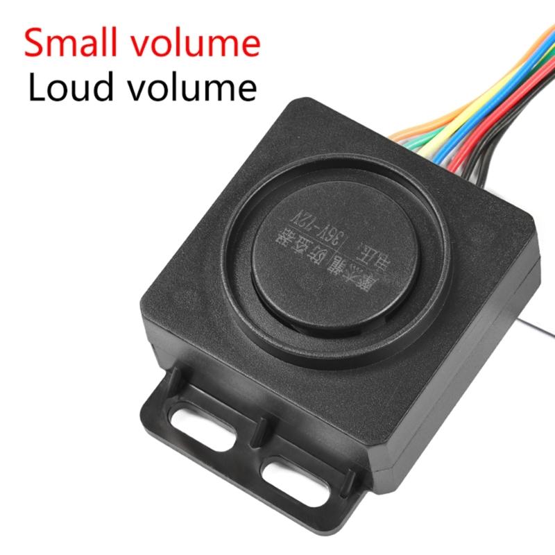 Electric Tricycle Security Alarm with Double Remotes Fast Start Function Anti Theft Protection for Electric Tricycles