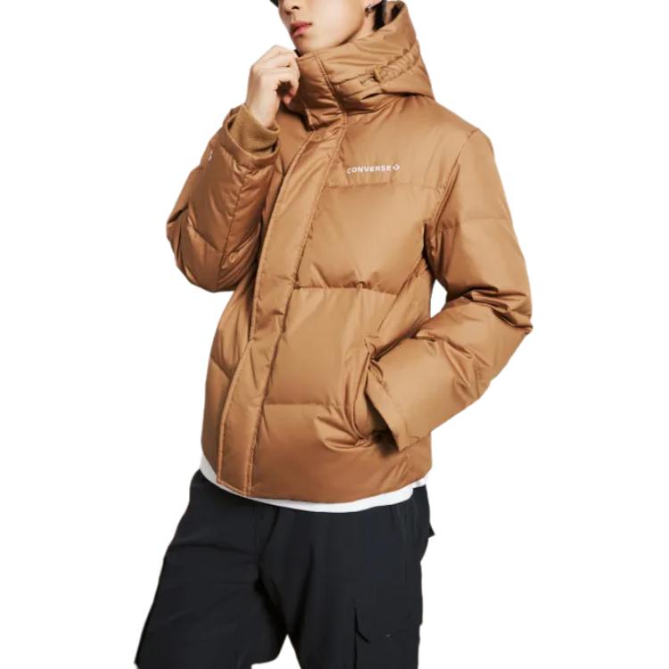 Converse Down Jacket Men's Brown 10026919-A02