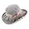 Bucket Hat Wire Cap - Rose Festival Wide Brim H611