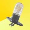 Lampadina per forni a microonde 250 V Nera e trasparente Installazione semplice