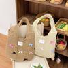 Straw Woven Bow Shoulder Bag With Large Capacity For Daily Use