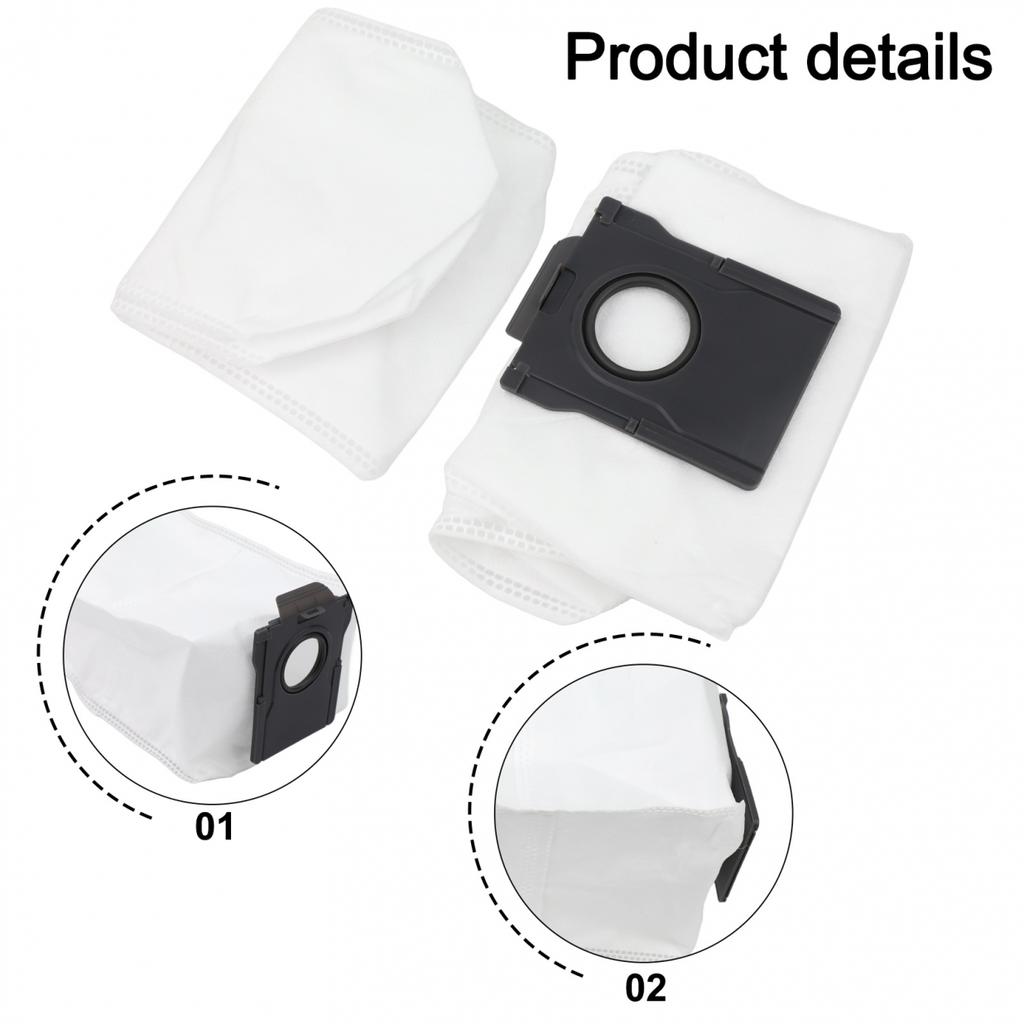 Saci de praf de schimb de mare capacitate pentru D10 Plus Gen 2 și L10s Plus Pachet de 8