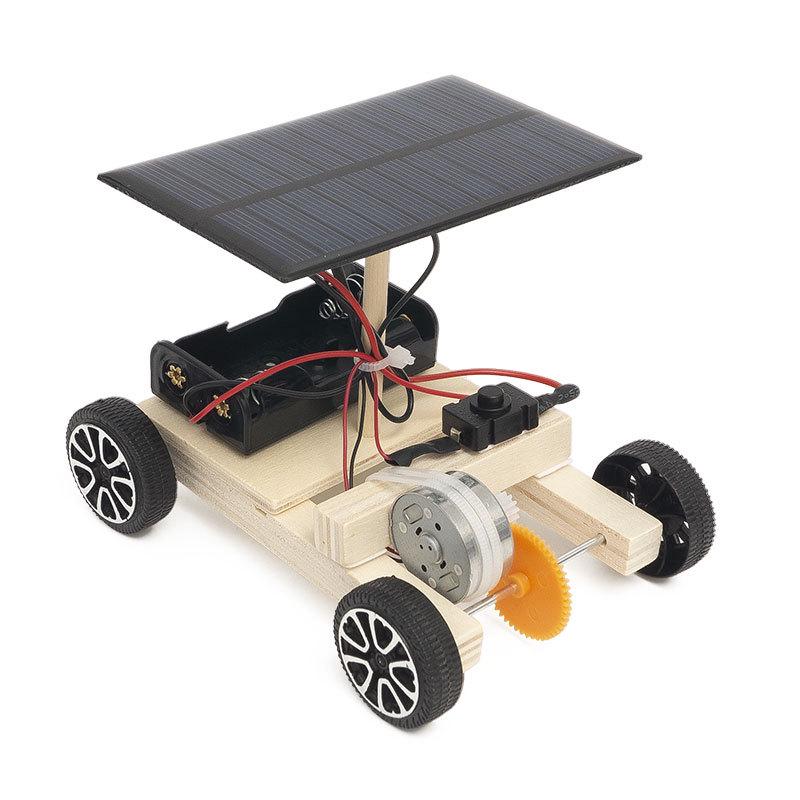 DIY Solar-Powered Car STEM Kit for Kids