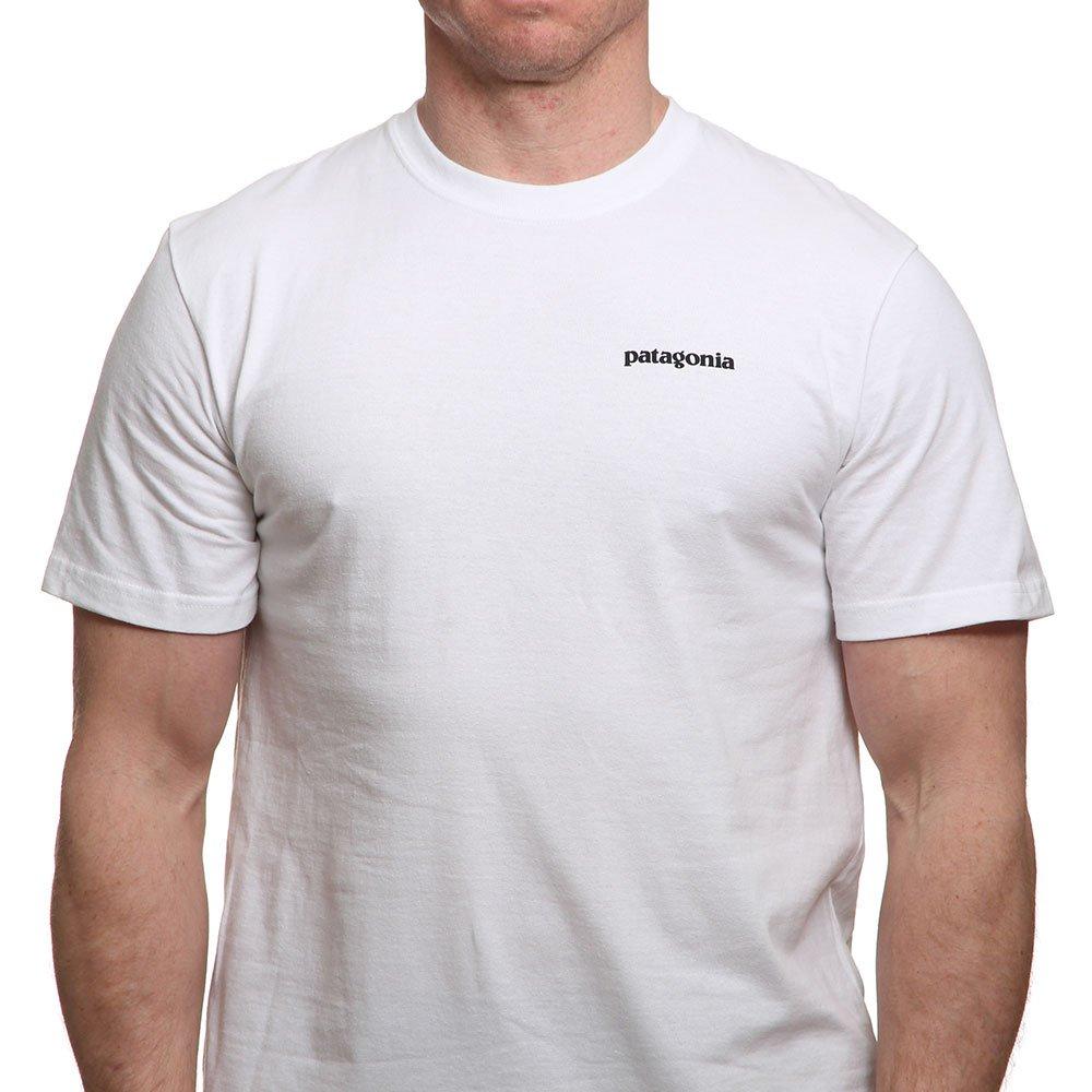 Patagonia Logo Short Sleeve 39174 L M's P-6 Responsibili-Tee Men's T-Shirt (WHI)