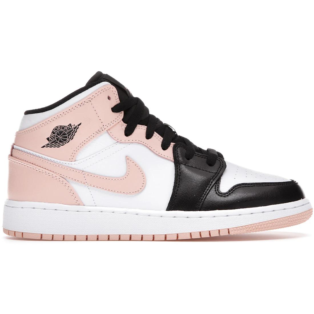 

Кроссовки Jordan 1 Mid Arctic Orange Black Toe (GS)(554725-133) 36