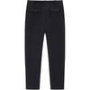Anta Champion All-Weather Series Woven Fleece Water-Resistant Casual Pants Women Bottoms Basic-Black 162510505-2