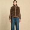 BCBG Poufer Knit Zip Jumper B6s1g580