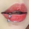 1 Stück Lippenpiercing Lippenring Drachenklaue Stein Titanstahl C-Form Helix Ohrring Septum Piercing Labialring Körperschmuck