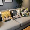 anime WIND B-BREAKER chibi S-Sakura Haruka Comfortable soft Pillow Case for Sofa Living Room Home office Decor Protective Covers