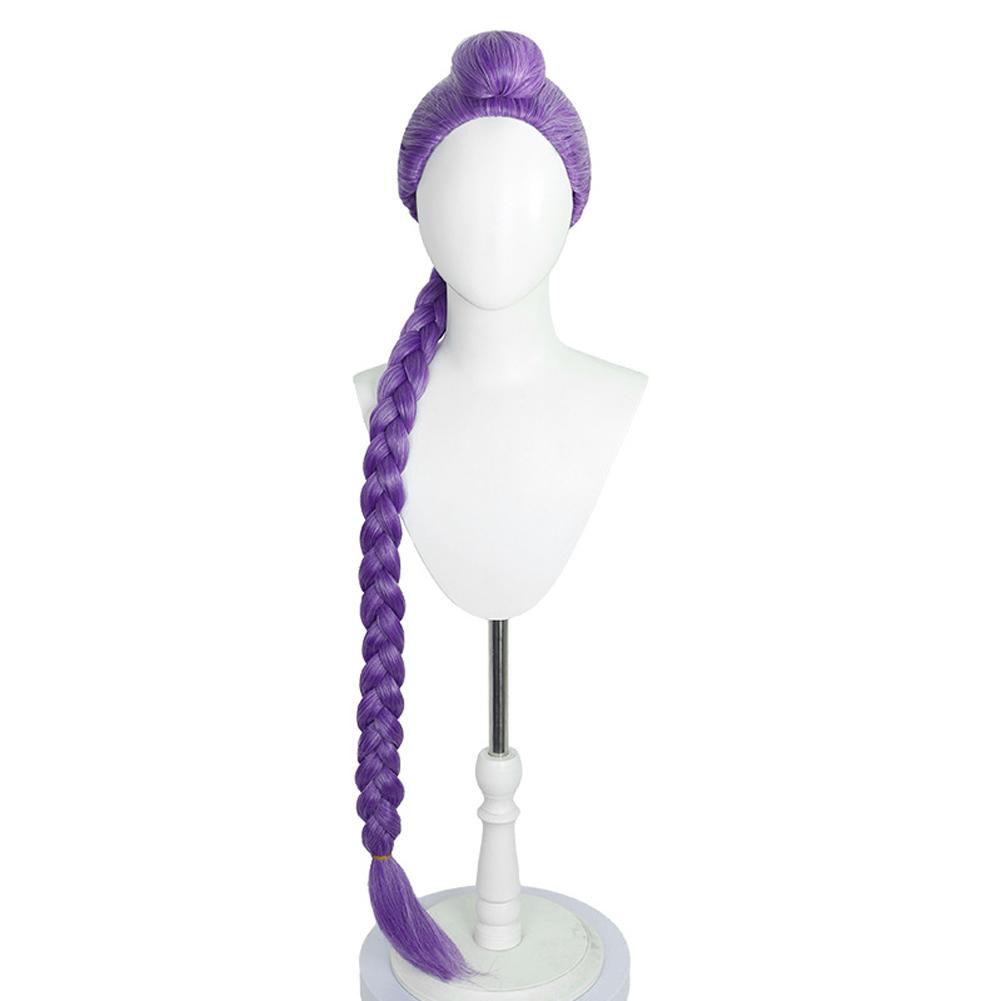 NEW Kpop Demon Hunters Wig Rumi Mira Zoey Saja Boys Baby Wig Men Women Synthetic Hair Free Wig Cap Cosplay Halloween Party Props