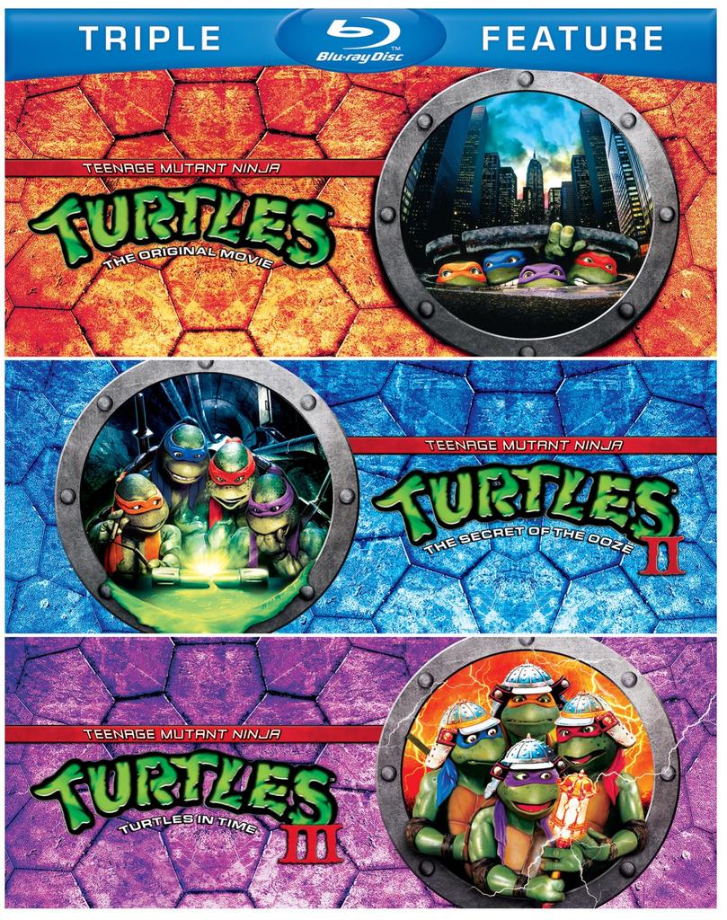 TEENAGE MUTANT NINJA TURTLES 1-3