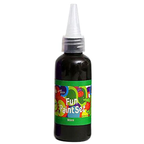 

60 мл акварельная краска, моющаяся, легко чистится, детский сад, дети, сделай сам, пигмент для рисования граффити, ежедневное использование чёрный