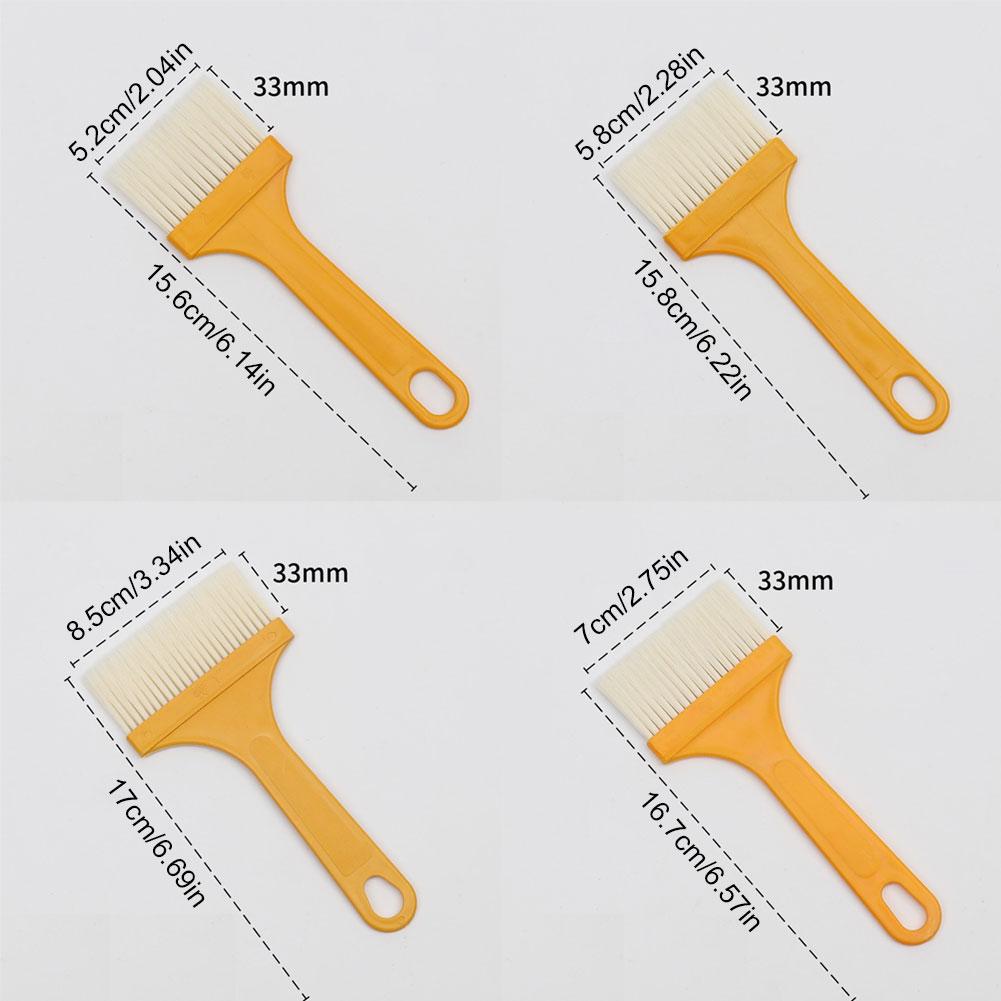 Barbecue Brush With Thin Handle Plate Oil Brushes Pastry Barbecue Portable Kitchen Home Small P U2S0