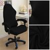 Solid Color Computer Chair Cover Elastic Seat Protectors Washable Gaming Chair Cover  Four Seasons