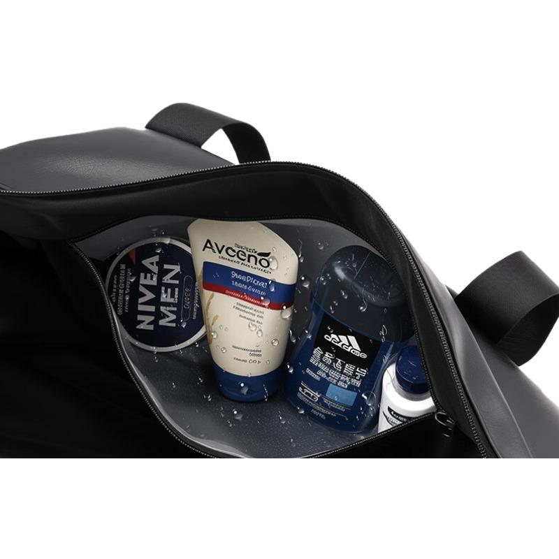 Jeep Large Capacity Short Trip Handheld Daily Business Bag Swimming Fitness Sports Shoulder Bag Unisex Travel Bag Black PP51X04253