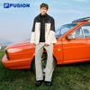 Fila FUSION Couple's Color-block Woven Jacket Set
