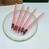 4pcs/box Restaurant Electroplated Thread Candle Long Stem Candle Romantic Wedding Decoration Candle Holder