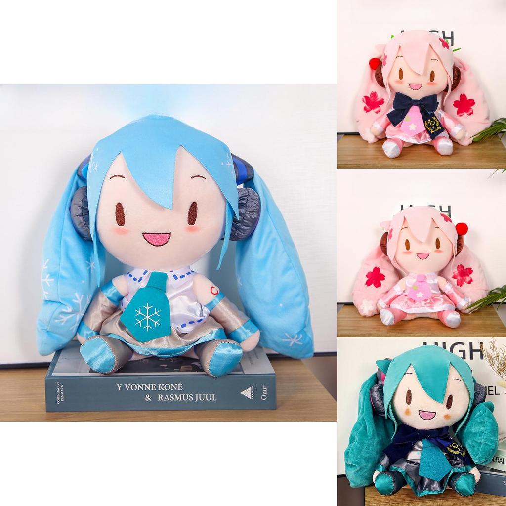 בובת קטיפה של האטסונה מיקו עם מילוי כותנה PP לקישוט חג המולד מתנות למעריצים