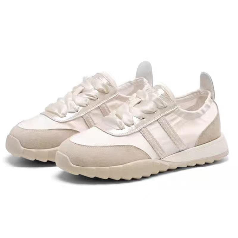 Satin summer breathable ballet training shoes fight heightening soft-soled casual sports Forrest Gump shoes