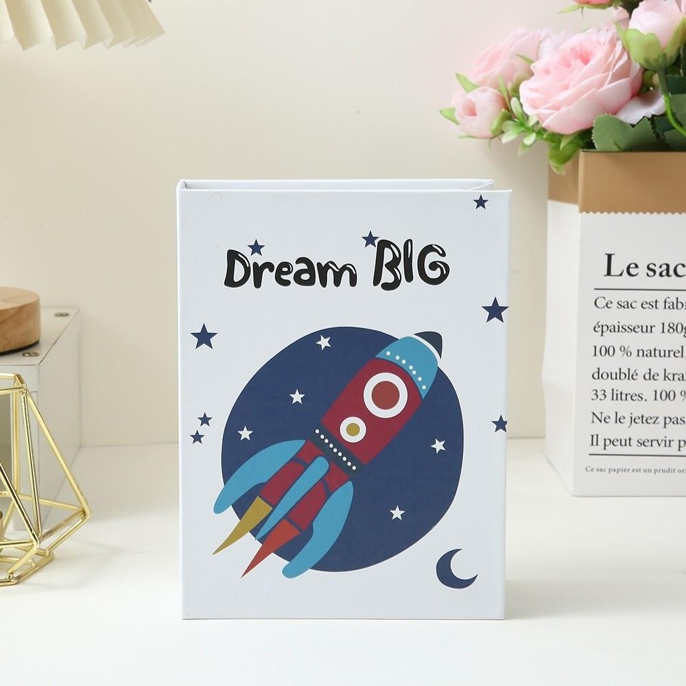 6 Inch 100 Pockets Photo Album Cloth Cover Photo Storage Scrapbook Album  Newborn Memory