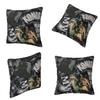 Konig Wallpaper Square Pillowcase Cushion Cover Pillow Case Throw Pillow Cover For Home Bedroom Car