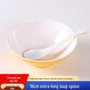 Melamine Long-Handle Soup Spoons (10-Pack)