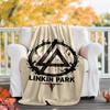 Linkin Park Flannel Blanket Soft All-Season Throw, Design for Camping, Car Travel, Hiking Sofa, Bed, Office Perfect Gift for Parties