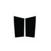 2pcs Piano Black Car Inner Accessories Car Soft PVC Plastic Door Storage Slot Mats Cover Trim For BMW 5 Series I5 G60 2024 2025