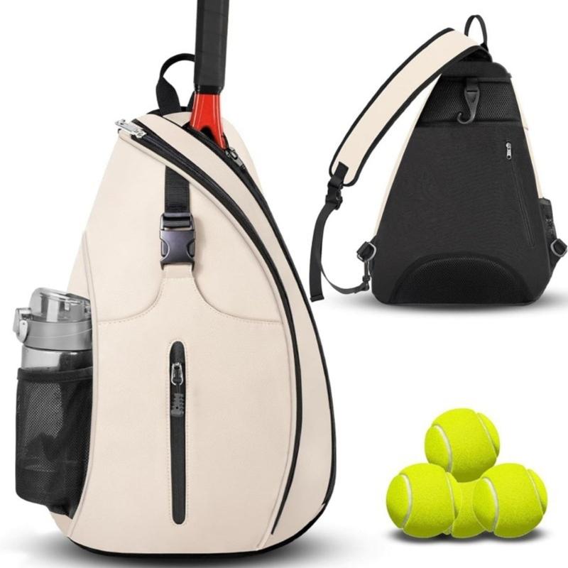 Water Resistant Badminton Rackets Bag Adjustable Badminton Racquet Cover With Shoulder Strap And Shockproof Padding