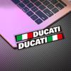 Ducati 848, 899, 959, 1098, 1198, 1199, 1299 fuel tank three-color flag car stickers