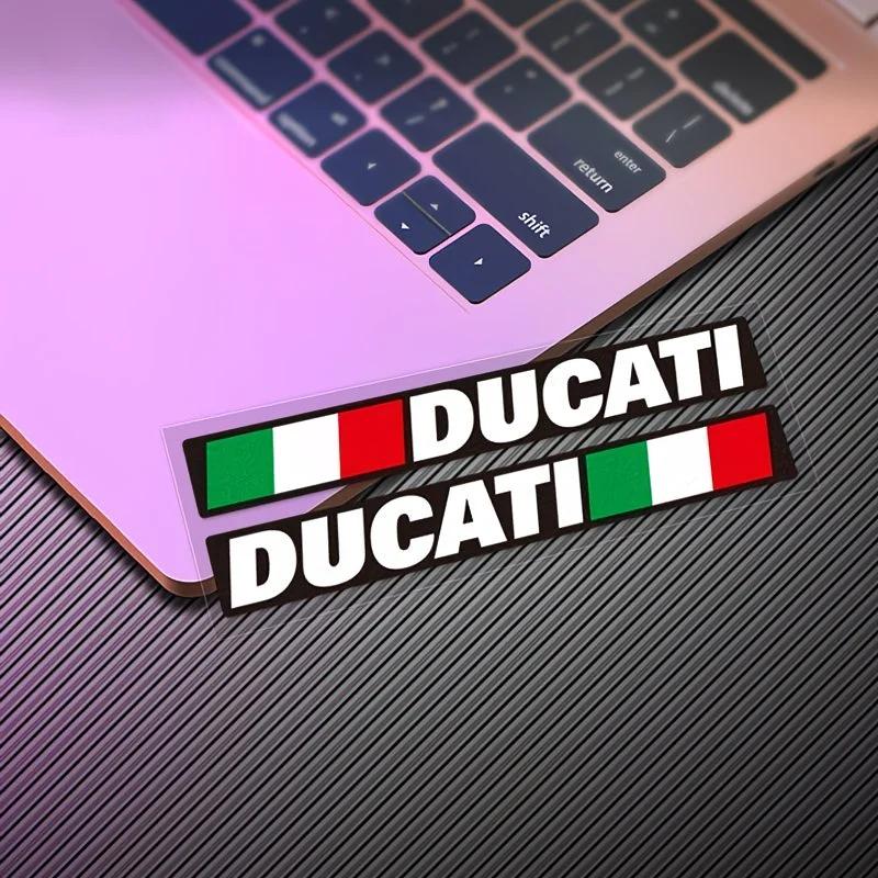 Ducati 848, 899, 959, 1098, 1198, 1199, 1299 fuel tank three-color flag car stickers