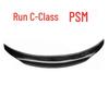 PSM Style Rear Spoiler Air Deflector for Mercedes-Benz C-Class W205 - No Drilling Required