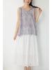 Spring Sweet Mori Girl Embroidered Lace A-Line Skirt